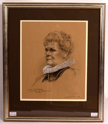 Lot 1009 - John Corvin (British 1924-2010)/Portrait of...