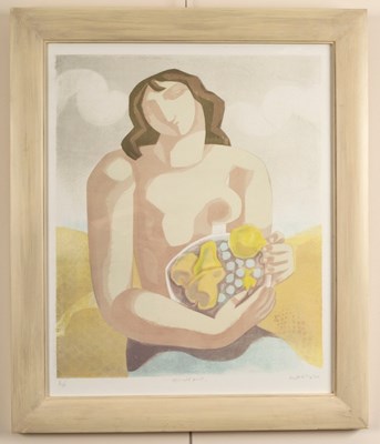 Lot 635 - Mary Audsley (1919-2008)/Girl with...