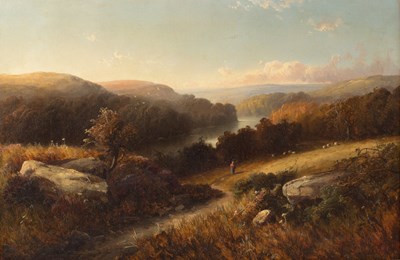 Lot 508 - Tom Seymour (1844-1904)/Landscapes/a pair/oil...