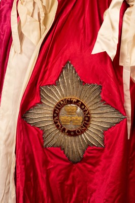 Lot 592 - The GCB & GCMG ceremonial robes and mantle...