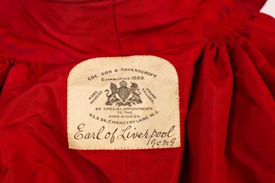 Lot 592 - The GCB & GCMG ceremonial robes and mantle...