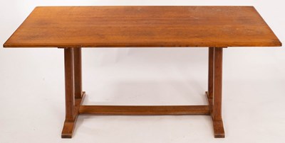 Lot 632 - Reynolds of Ludlow, an oak refectory style...