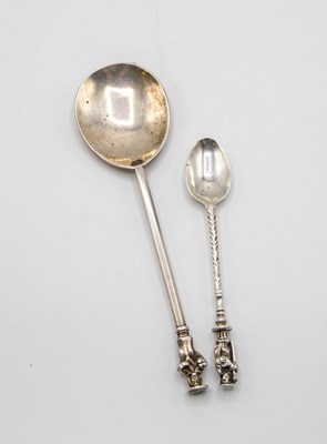 Lot 13 - A quantity of silver flatware, to include a...