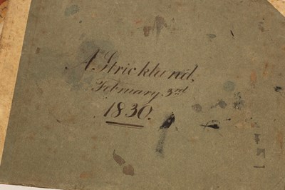 Lot 475 - Strickland (Algernon), Manuscript log of HMS...