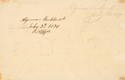Lot 475 - Strickland (Algernon), Manuscript log of HMS...