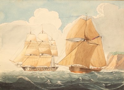 Lot 475 - Strickland (Algernon), Manuscript log of HMS...