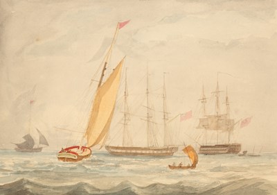 Lot 475 - Strickland (Algernon), Manuscript log of HMS...