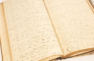 Lot 475 - Strickland (Algernon), Manuscript log of HMS...