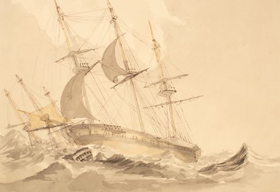 Lot 475 - Strickland (Algernon), Manuscript log of HMS...