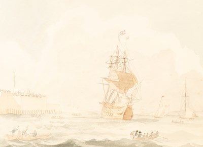 Lot 475 - Strickland (Algernon), Manuscript log of HMS...