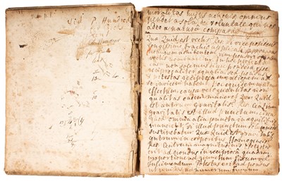Lot 808 - Manuscript Notebook