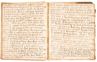 Lot 808 - Manuscript Notebook