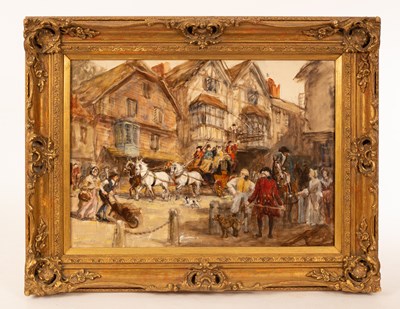 Lot 592 - Attributed to Frank Moss Bennett (1874-1953)