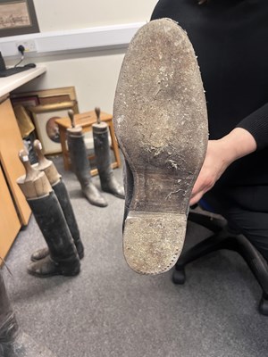Lot 175 - Three pairs of leather hunting boots