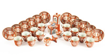 Lot 87 - A quantity of Japanese Kutani porcelain