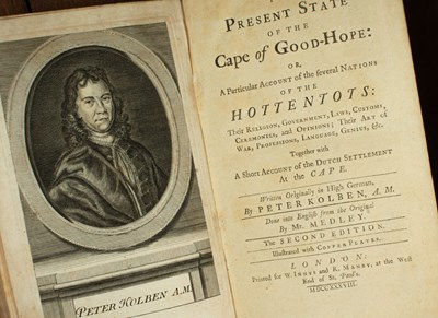 Lot 47 - Kolben (Peter) The Present State of the Cape of Good-Hope