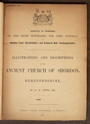 Lot 294 - Herefordshire Churches