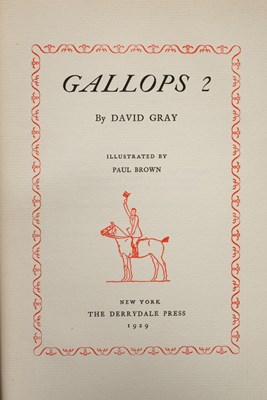 Lot 251 - Equestrian Sports & Horse-Racing