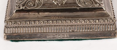Lot 54 - A pair of Victorian silver candlesticks