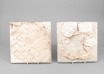 Lot 532 - Two Minton tiles
