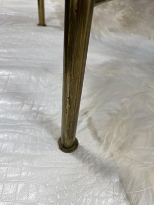 Lot 20 - A pair of square marble top tables
