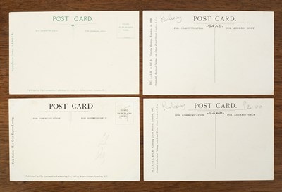Lot 302 - A selection of early 20th Century Railway Official postcards