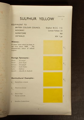Lot 458 - [Colour Theory] The Wilson Colour Chart