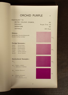 Lot 458 - [Colour Theory] The Wilson Colour Chart