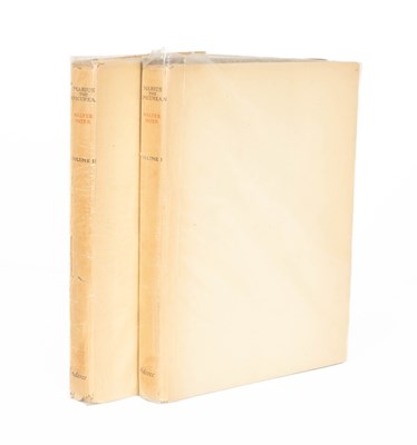Lot 271 - Pater (Walter) Marius the Epicurean