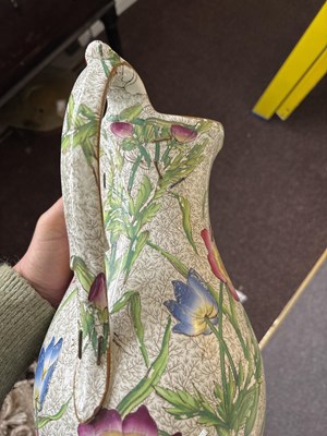 Lot 261 - A Staffordshire pottery wash set