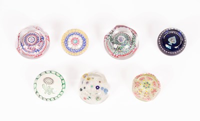 Lot 477 - Severn millefiori paperweights