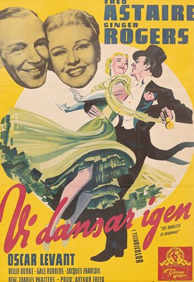 Lot 256 - Swedish Film Poster for The Barkleys of Broadway