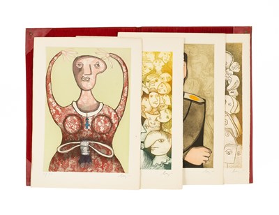 Lot 239 - Enrico Baj (1924-2003) Folle