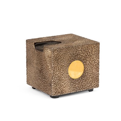 Lot 23 - Stuart Devlin (1931-2018) A textured silver table lighter