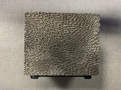 Lot 23 - Stuart Devlin (1931-2018) A textured silver table lighter