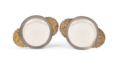 Lot 25 - Stuart Devlin (1931-2018) A pair of silver and silver-gilt two-handled dishes