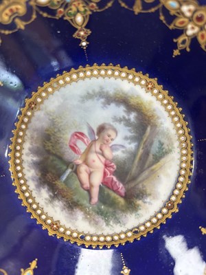 Lot 273 - A French Sèvres style cabinet cup and saucer