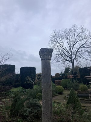 Lot 521 - A pair of ancient Roman pillars