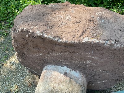 Lot 521 - A pair of ancient Roman pillars