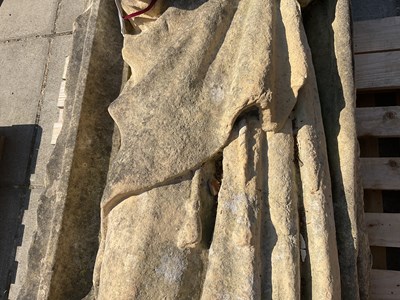 Lot 544 - A carved stone figure of Henry II
